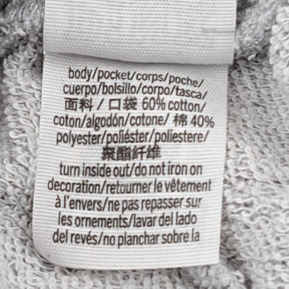 PINK Victoria's Secret Gray Sweat Shorts  Rolled Hem Size XS - Picture 7 of 7